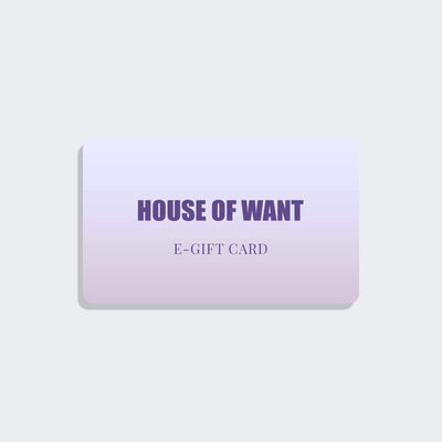 HOUSE OF WANT  Gift Card - alt view